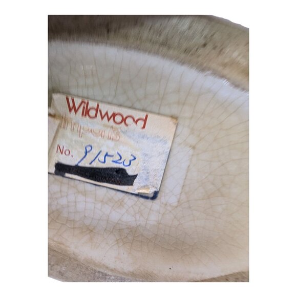 Vintage Chinese Moon Flask Vase With Gilt Dragon Handles & Floral Motif - Picture 11 of 12